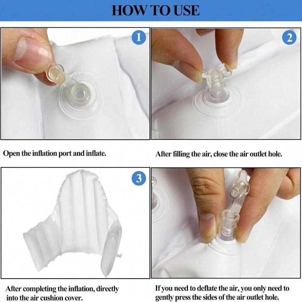 Folding Baby Highchair Cushion Built in Air Pump Dining Chair Cushion Cover  Chair Seat