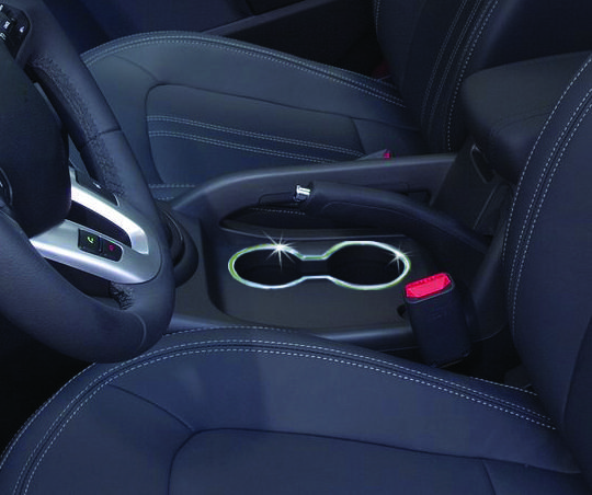 

Окантовка підсклянника (нерж) для Kia Sportage 2010-2015 рр.