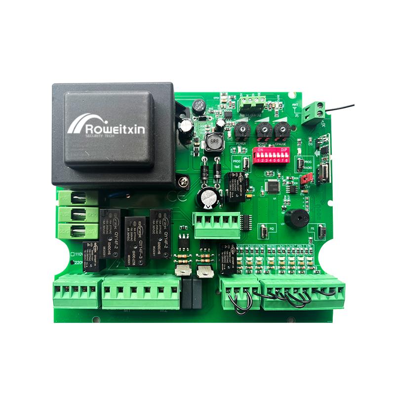 Schwing-/Schiebetor Platine 220V AC 433 MHz NC-Modell für Doppeltor-Schwing-/Schiebetor-Motor Platine