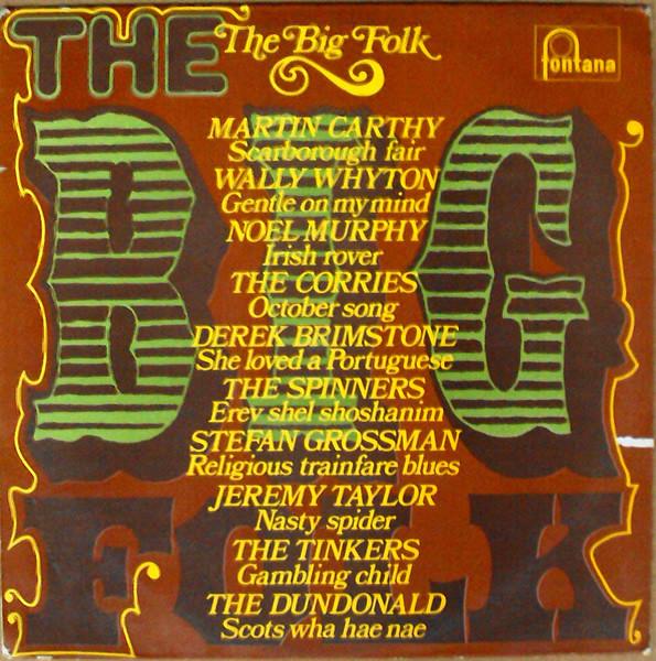 

LP Record VARIOUS - The Big Folk SFXL55,88226DY Fontana 1969 UK Folk Used