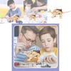 Kids Diy Mechanical Dinosaur Science Experiment Stem Education Assembly Model Kit Wooden Material