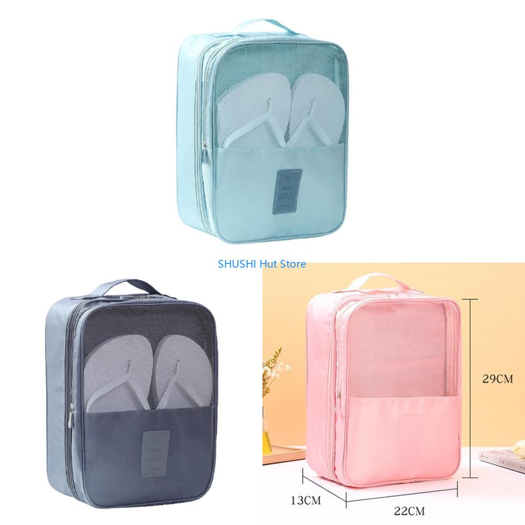 Portable Shoe Bag Underwear Clothes Storage Bags Multifunction Shoes Container Holder for Travel and Daily Use D57B
