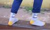 Cansok Casual Animal Print Cotton Socks Set with 5 Pairs Men's (Cat Glasses) -