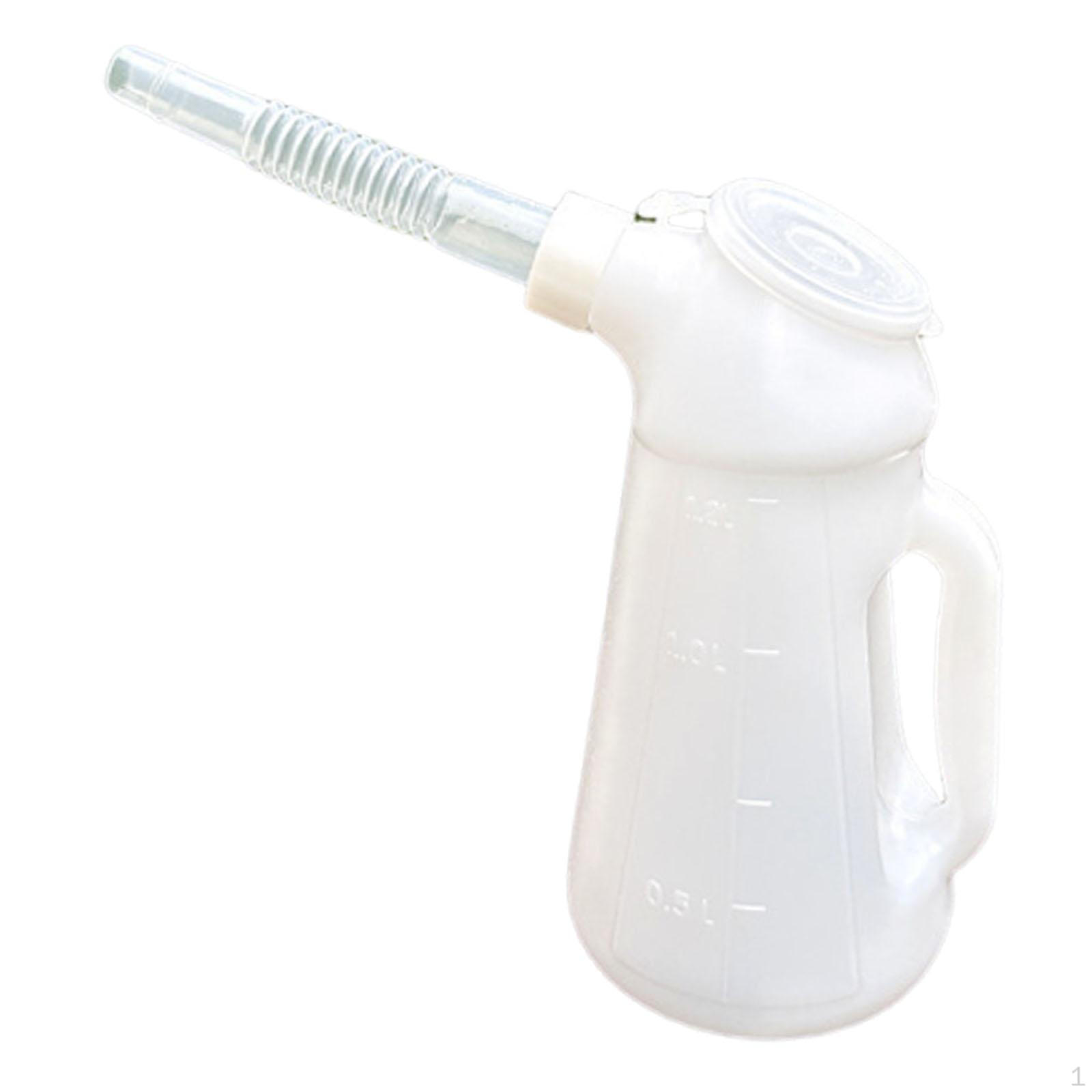 

Oil Measuring Cup with Spout, Wear-resistant, Leak, Practical And Handle Scale. White Screws