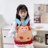 School Bag New Bag Cow Hard Shell Cartoon Cute School Bag Boys and Girls Foreign Trend School Bag Casual