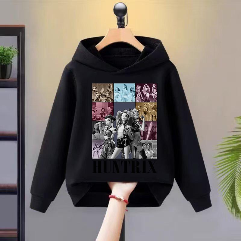 Kpop Polowanie na Czarownice Odzież Dziecięca, Męskie i Damskie Bluzy Wiosenno-Jesienne oraz Modne Bluzy