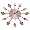 Kitchen Wall Clock Multipurpose Cutlery Kitchen Utensil Clock for Kitchen Restaurant Home Decor