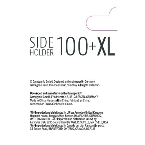 Gamegenic Side Holder Deck Case 100+ XL Black