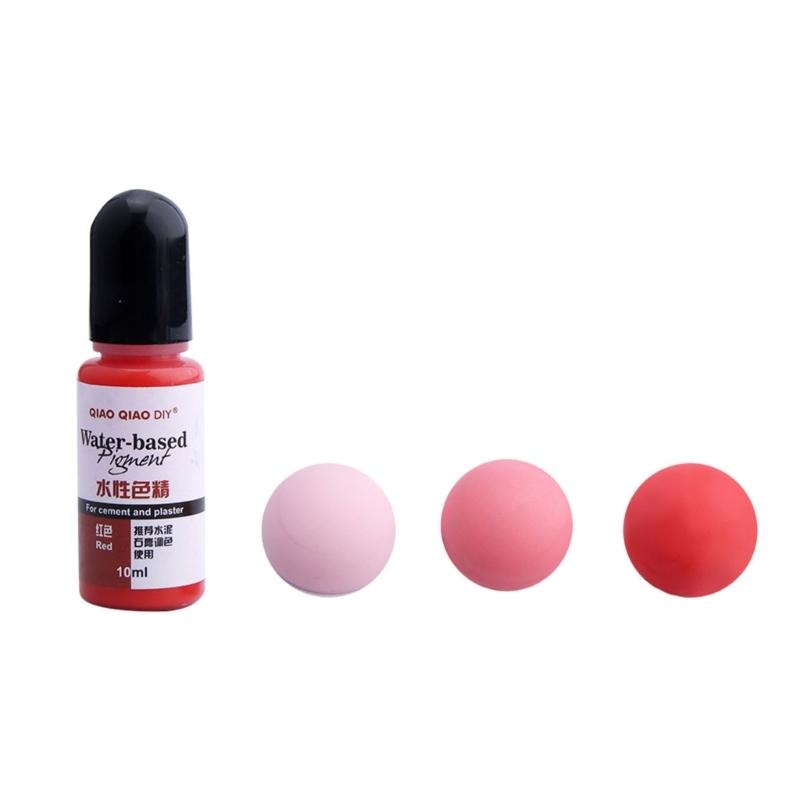 DIY Handmade Mold Color Mixing Pigment 8 Water Based Toner Options for Gypsum Cement Color Mixing Silicone Pigment