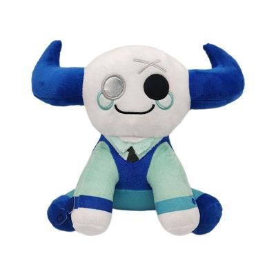 Neues Plüschtier Monster Serie Phighting Brother Plüsch Doppelhorn Stier Plüschpuppe