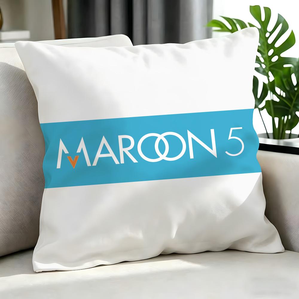 Pop Maroon 5 Kissenbezug Kissenbezug Set 4 Stück 50x50 45x45 40x40 Kissenhülle Dekorativ Sofa Heimdekor