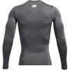 Under Armour HeatGear Fitted Logo Crew Neck Raglan Long Sleeve T-Shirt Men Tops 1361524-025