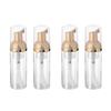 Transparent Foaming Bottle, 30ml/50ml/60ml - Ideal for Mousse, Lotion, or Eyelash Cleaning Liquid