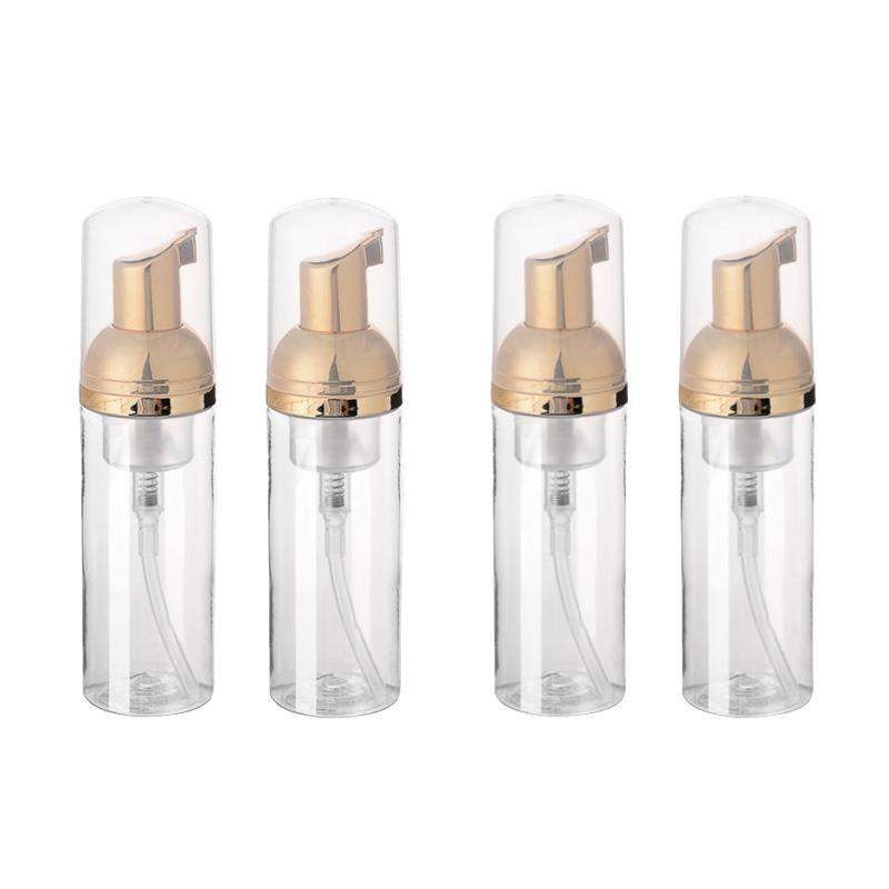 Transparent Foaming Bottle, 30ml/50ml/60ml - Ideal for Mousse, Lotion, or Eyelash Cleaning Liquid
