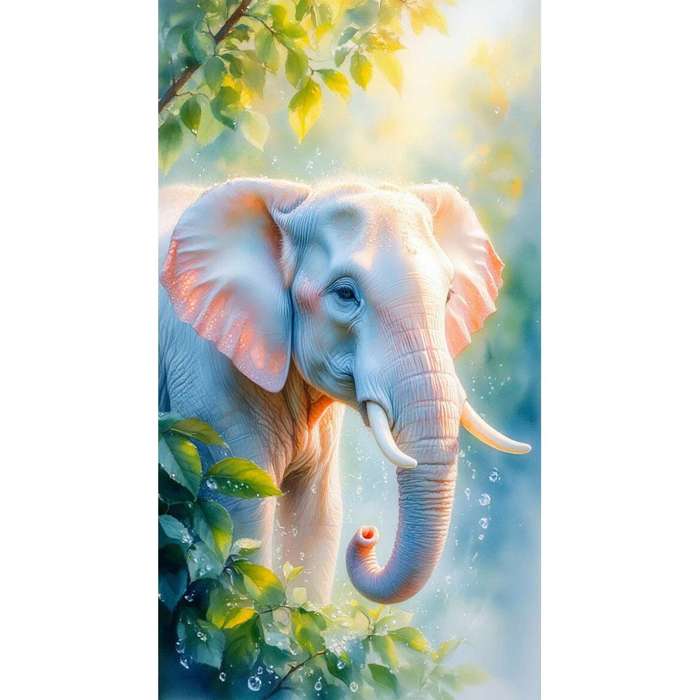 Elephant Lion and Tiger Picture DIY Diamond Painting Cross Stitch Full Drills Diamond Mosaic New Collection Home Decor