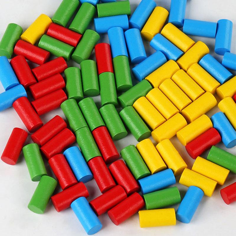 Chain Battle Chess Puzzle Game Geometry Chess Desktop Game Rubber Band Training Family Interaction Exercise Thinking Toys Gift