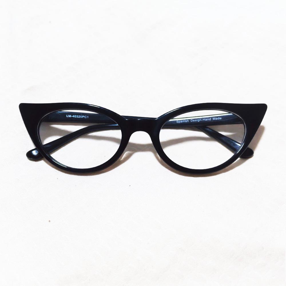 

Small Cat Eye Eyeglasses Frame Women Fashion Fake Glasses Trendy Brand Luxury Designer Acetate Frame Sexy Women s Image Glasses
