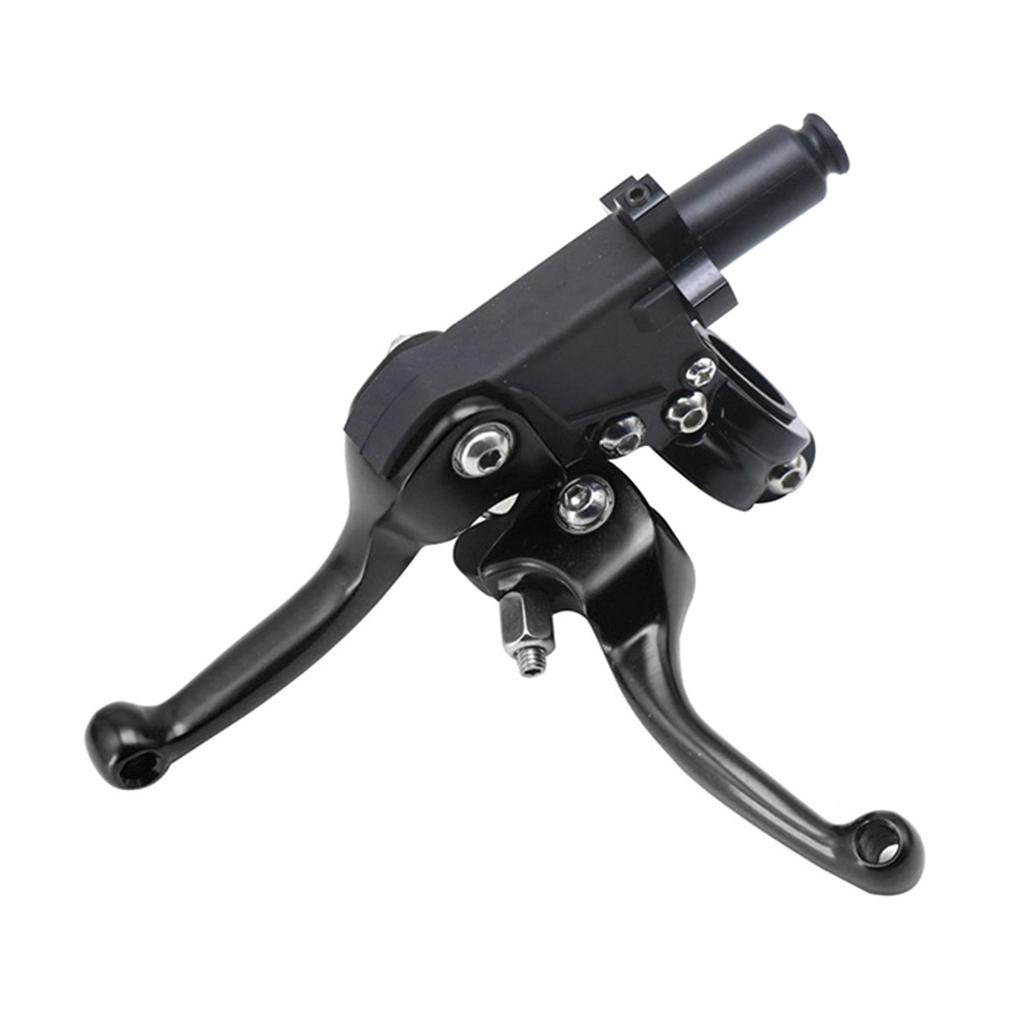 Clutch Brake Lever Set, Aluminum Alloys Foldings Brake Lever Fits for 22mm 7/8inch Handlebar Motorbike Scooters