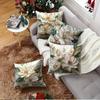 Floral Art Cushion CoverBedroom Sofa Decorative Cushion Cover With Zipper Soft Cushion Cover