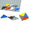 100PCS MOC Bricks 22385 2x3 Shield Light Panel LED 22385 2x3 Tile Building Blocks DIY Construction Toys Compatible With 3068