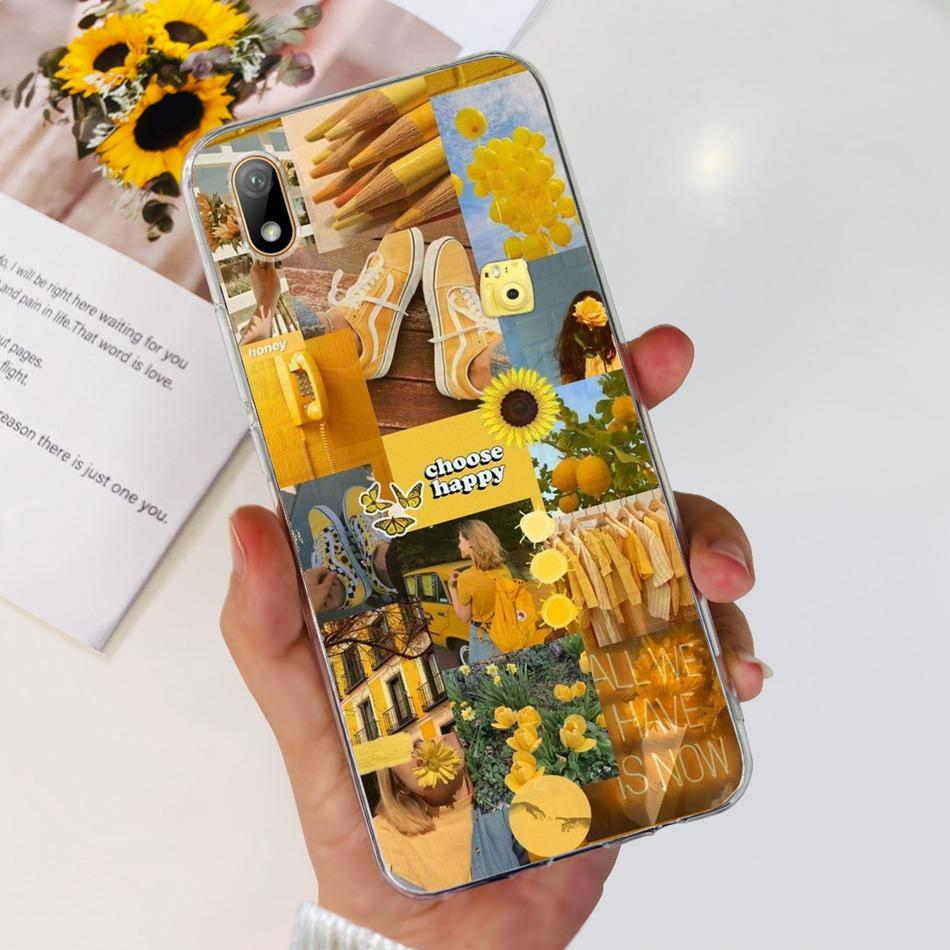 For Huawei Y5 2019 Phone Case Huawei Y5 (2019) AMN-LX9 LX1 LX2 LX3 Fashion Painted Soft Silicone TPU Slim Back Cover