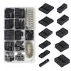 620Pcs Male Female Crimping Pins Adaptor Connectors Kits 2.54mm Jumper Wire Pin Header Housing Kits Easy to Use