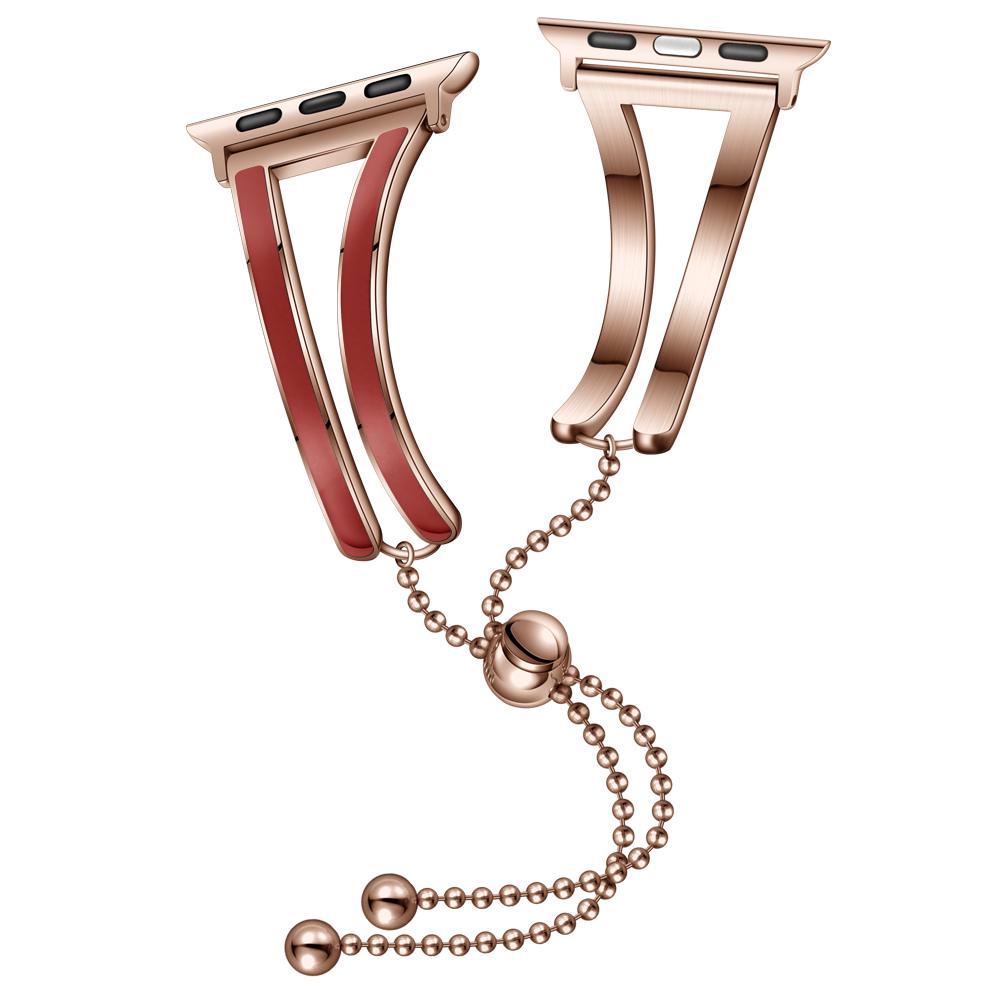 Women strap for Apple watch band 40mm 44mm 49mm 38mm 42mm 45 mm metal bracelet iWatch  series 3 4 5 se 6 7 8 9 ultra 2 45mm 41mm