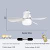 Dimmable LED Ceiling Fan Light - Adjustable Speed E27 Screw for Kids' Room
