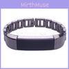 Pulseira de Aço Inoxidável Elegante Para Fitbit Alta Hr Com Fecho de Liberação Rápida