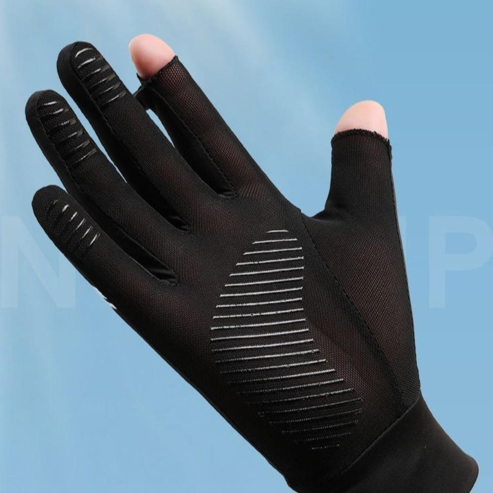 Touch Screen Sunscreen Gloves Highly Elastic Driving Mittens Riding Driving Gloves  Cycling Driving