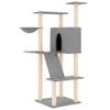 Scratching Post with Sisal Scratching Posts Light Grey 143 cm