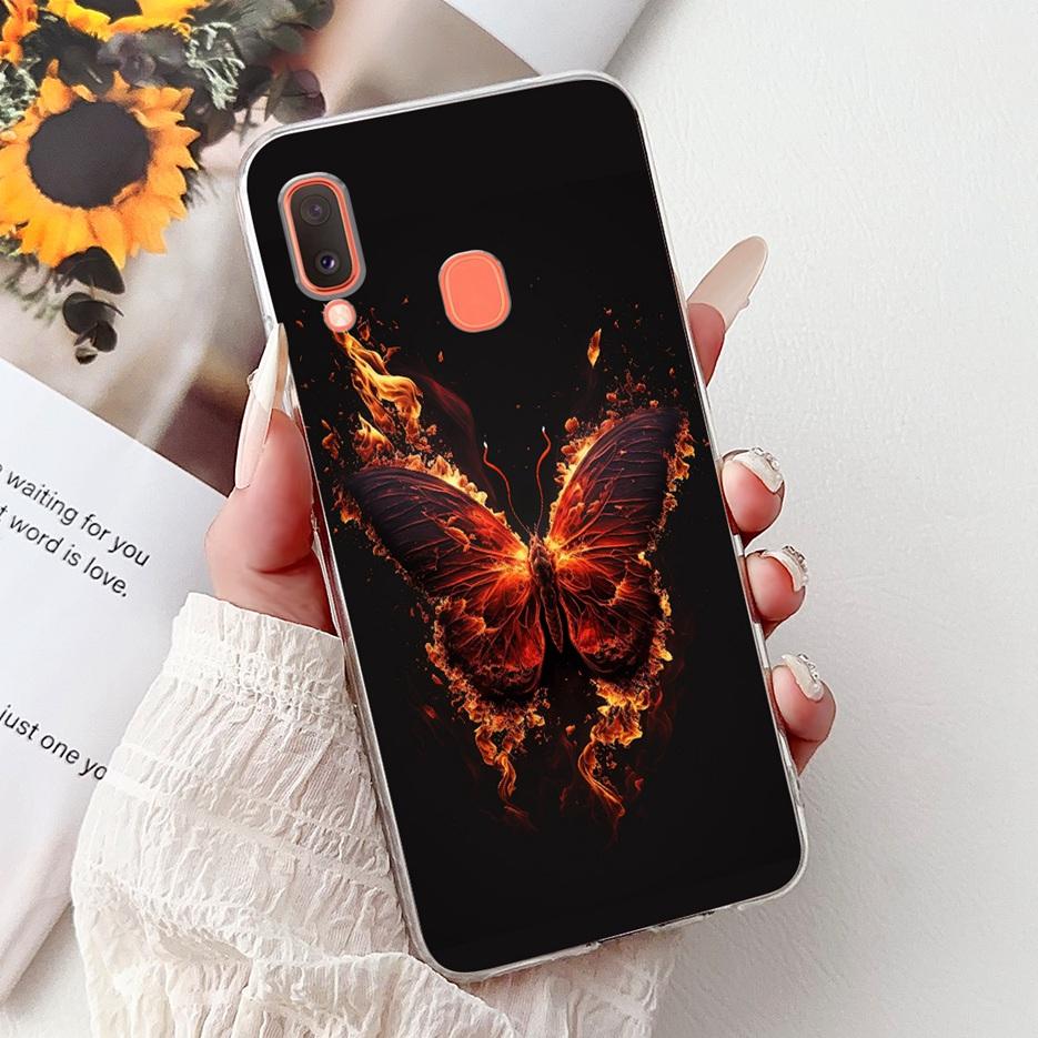 For Samsung Galaxy A20e Case SM-A202F Popular Fashion Painted Cover Soft Silicone Phone Case For Samsung A20e A202F Fundas Coque