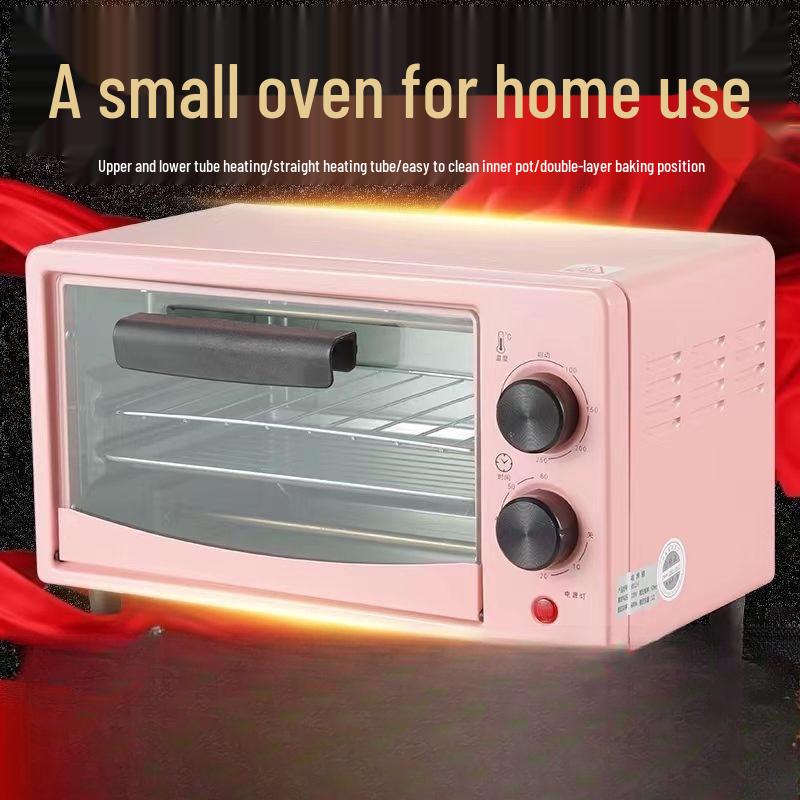 Compact Microwave Oven - High-Power, Multifunctional Kitchen Appliance with Mechanical Knob, Steam & Bake Options