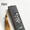 Talos Wooden Bookmark, Hand Painted Window Cutout Page Marker for Students, Good Luck School Gift Book Lovers