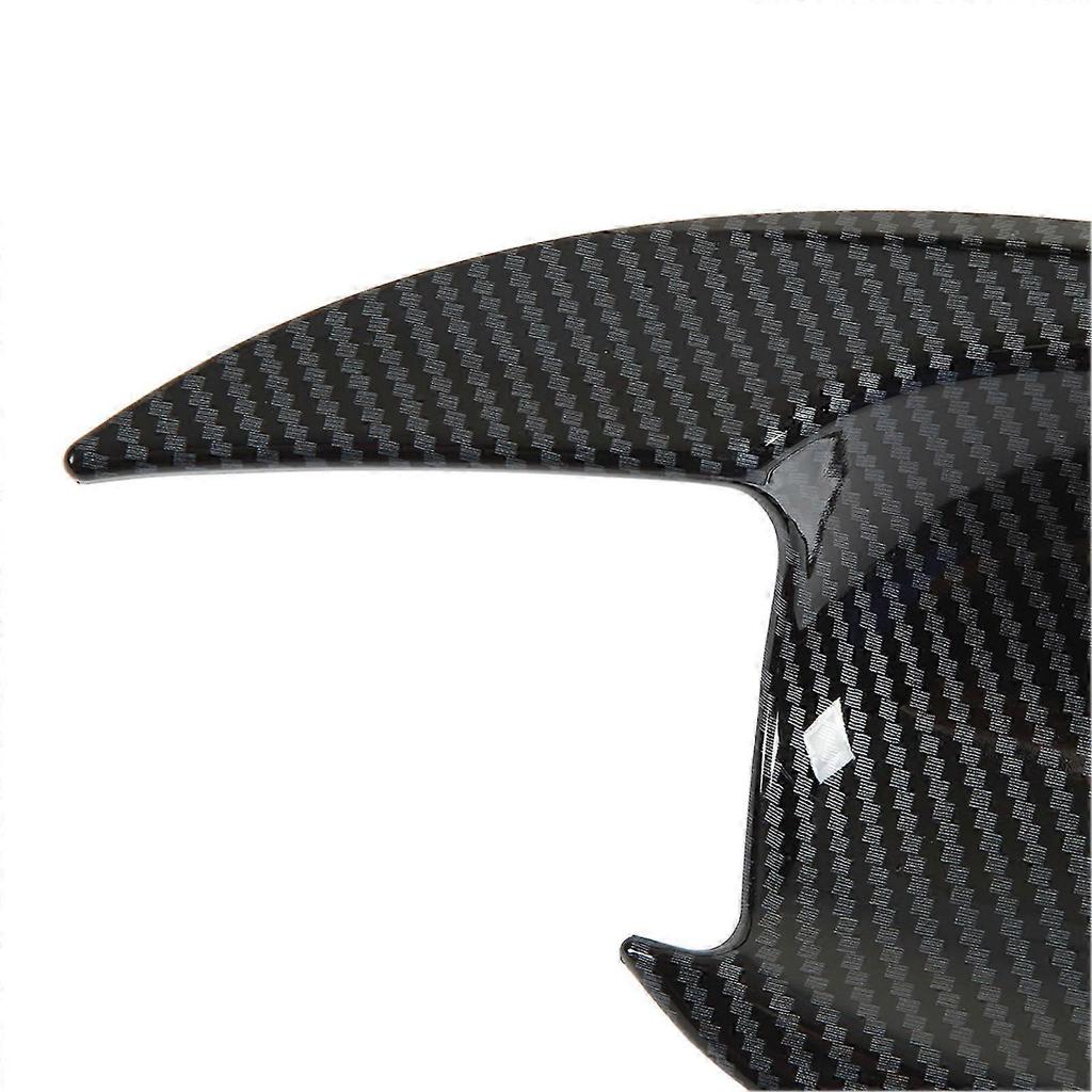 4PCS Carbon Fiber Car Door Bowl Stickers Door Handle Protectors Replacement for Mitsubishi Outlander 2023 Durable Scratch Resistant 25-26