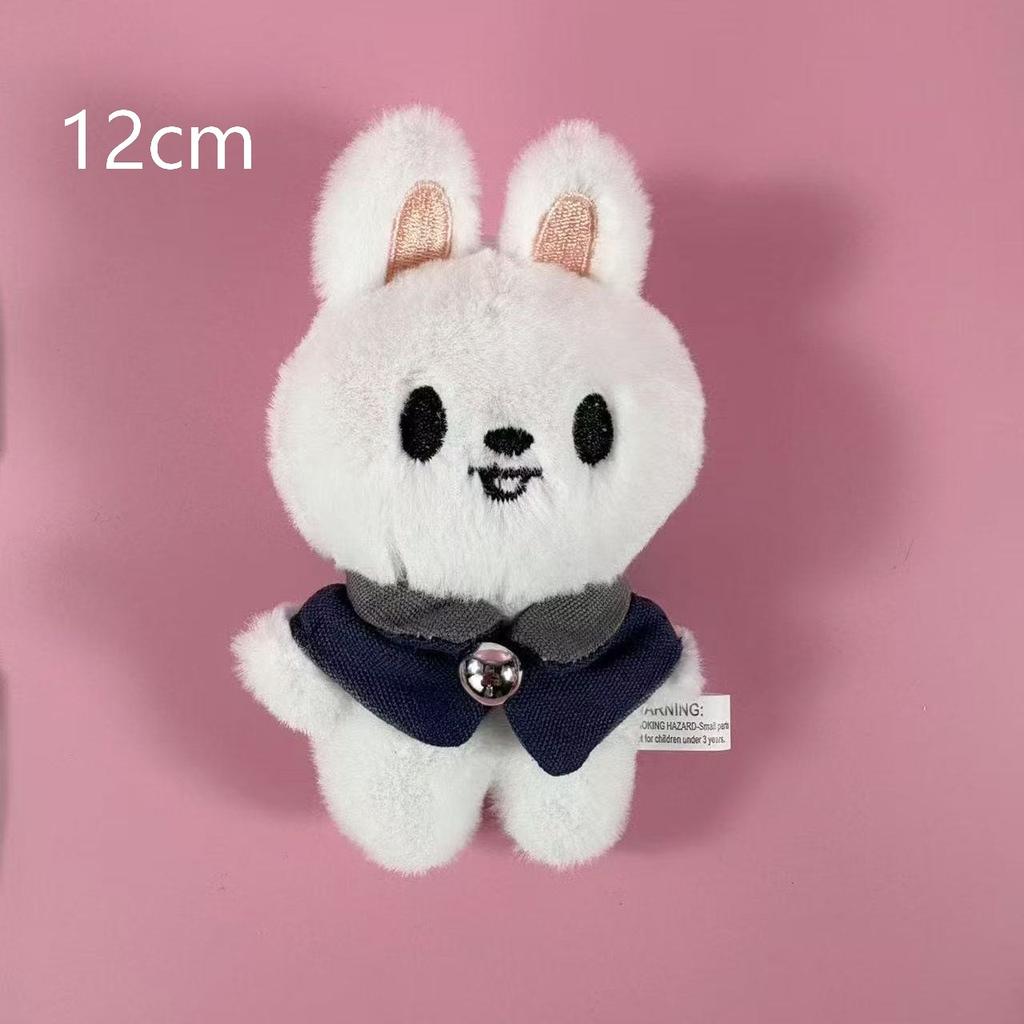 Skzoo Schlüsselanhänger Plüschtier Kawaii Skzoo Stray Wolf Plüsch Cartoon Stofftier Puppe Kawaii Begleiter Spielzeug Kindergeschenk!