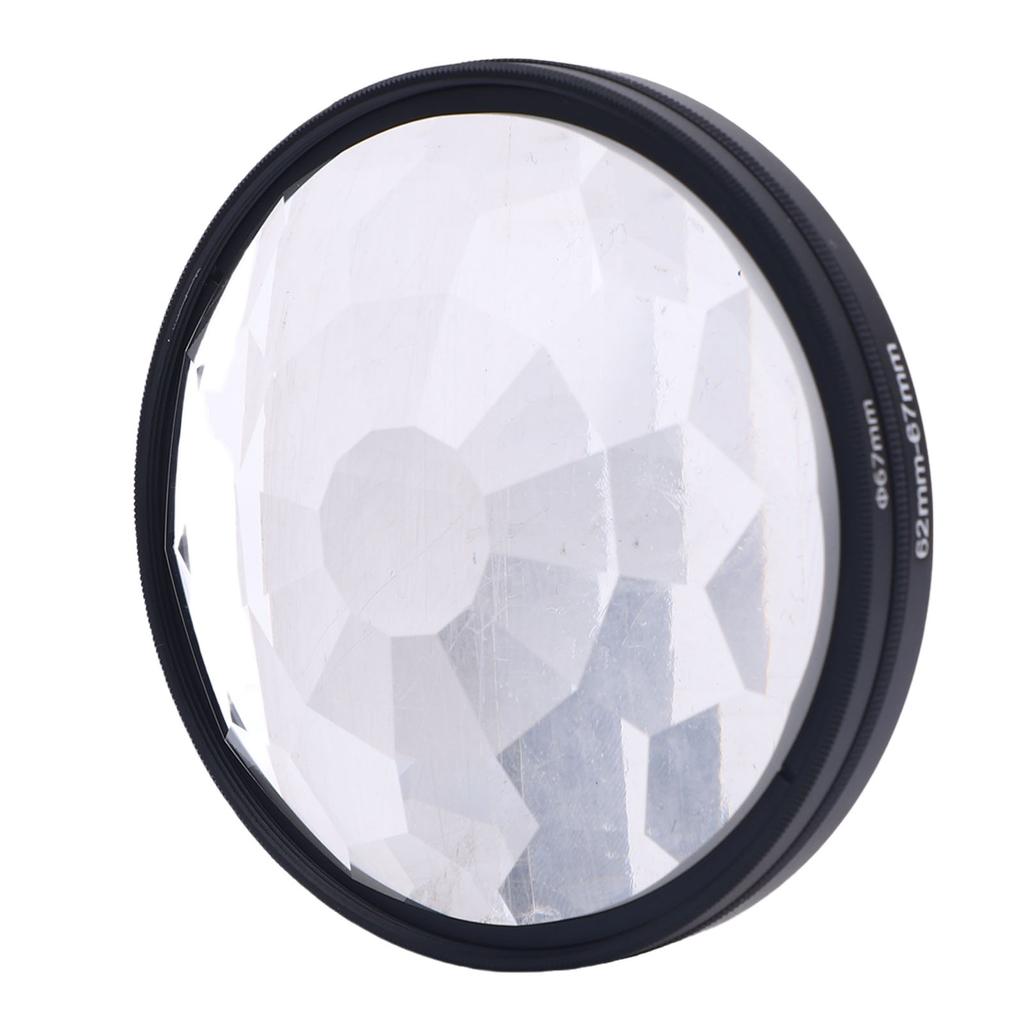 67MM Kaleidoscope Prism Special Effects Filter Double Sided Multi Layer Coated Camera Lens with