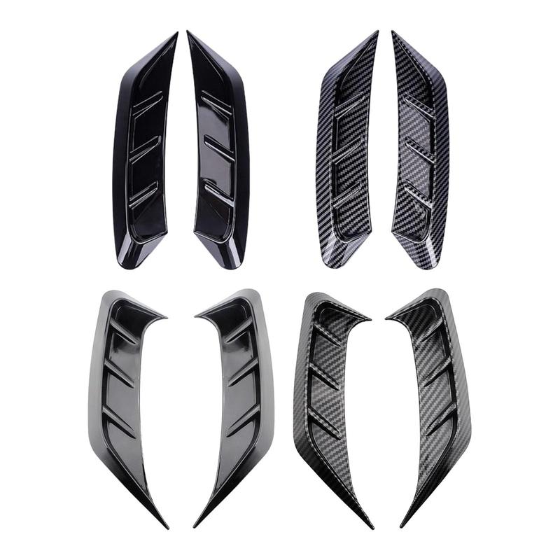 2Pcs Car Headlight Eyebrow Stickers Self Adhesive Taillamp Decoration Headlamp Eyebrow Cover for Auto Vehicle Automotive