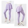 Panty's voor kinderen Sneldrogend Effen Anti-muggenbroek Meisjeslegging Casual Sport Culottes Tiener Kinderbroek 12 13 Jaar