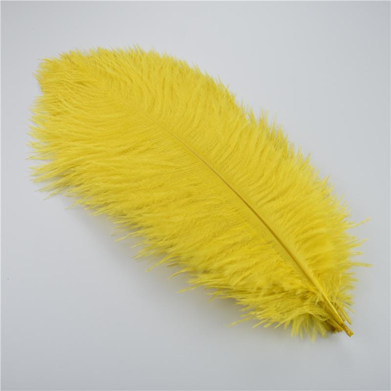 10Pcs 35-40Cm Colorful Ostrich Feathers For Crafts Carnival Decoration Table Centerpieces Plume For Vases Handicraft Accessories