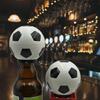 Zwart-wit Voetbal Flesopener Druktype Drankfles Dopopener Cadeau