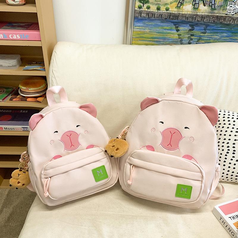 Schoolbag New Cute Student Backpack Girls Spring Outing Primary School Students Research Cram School Bag Going Out Travel Small Backpack