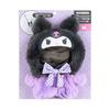 Sanrio Kuromi Character Dress-Up Shoulder Bag 22x15x1cm Adjustable Strap Cute Design