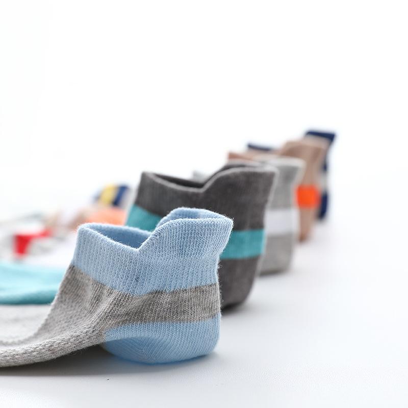 Nuova Moda Primavera Estate Calzini per Bambini Rete Cotone Calzini da Ragazzo Calzini da Ragazza 2-15 Anni Bambini Casual Calzini Corti 5 Paia/lotto