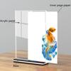 Clear Paper Holder Restaurant Sign Holder Transparent A4 Display Board Office Picture Frame Wedding 1PC