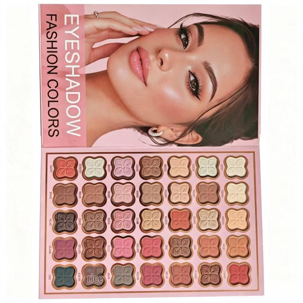 114-Color Eyeshadow Palette: Pearlescent, Matte & Glitter Shades for COS Stage Makeup
