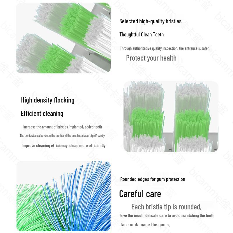 SOOCAS Compatible Electric Toothbrush Head for X3U/V2/V5 Cat Paw & X3/D2 Replacement