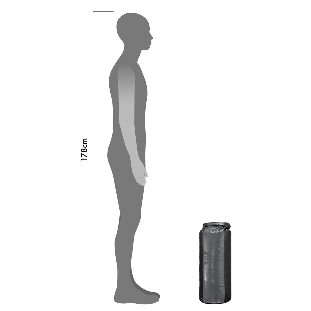 ORTLIEB Dry Bag PD350 K4451 Black/Slate 13L Small