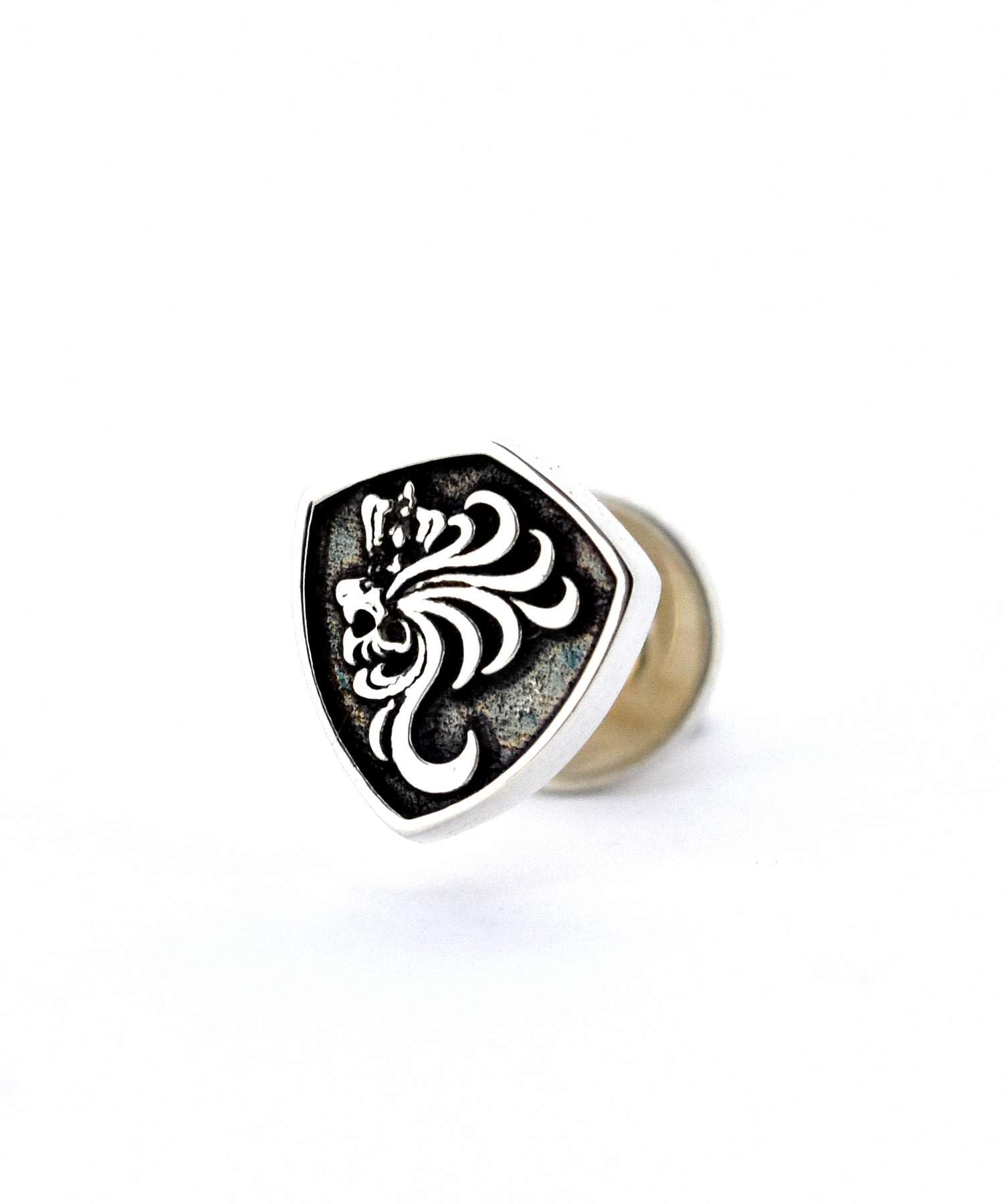 

Серьги LION HEART HOWL Shield 925 с мешочком Серьги из серебра gnp/серебро для мужчин