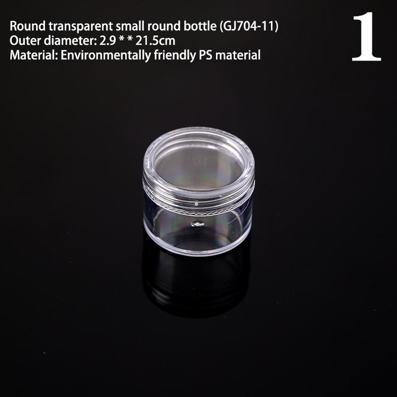 

Diy Diamond Jewelry Storage Box Grids Clear Nail Art Tools Beads Display Case Organizer Accessories Storage Box as the picture